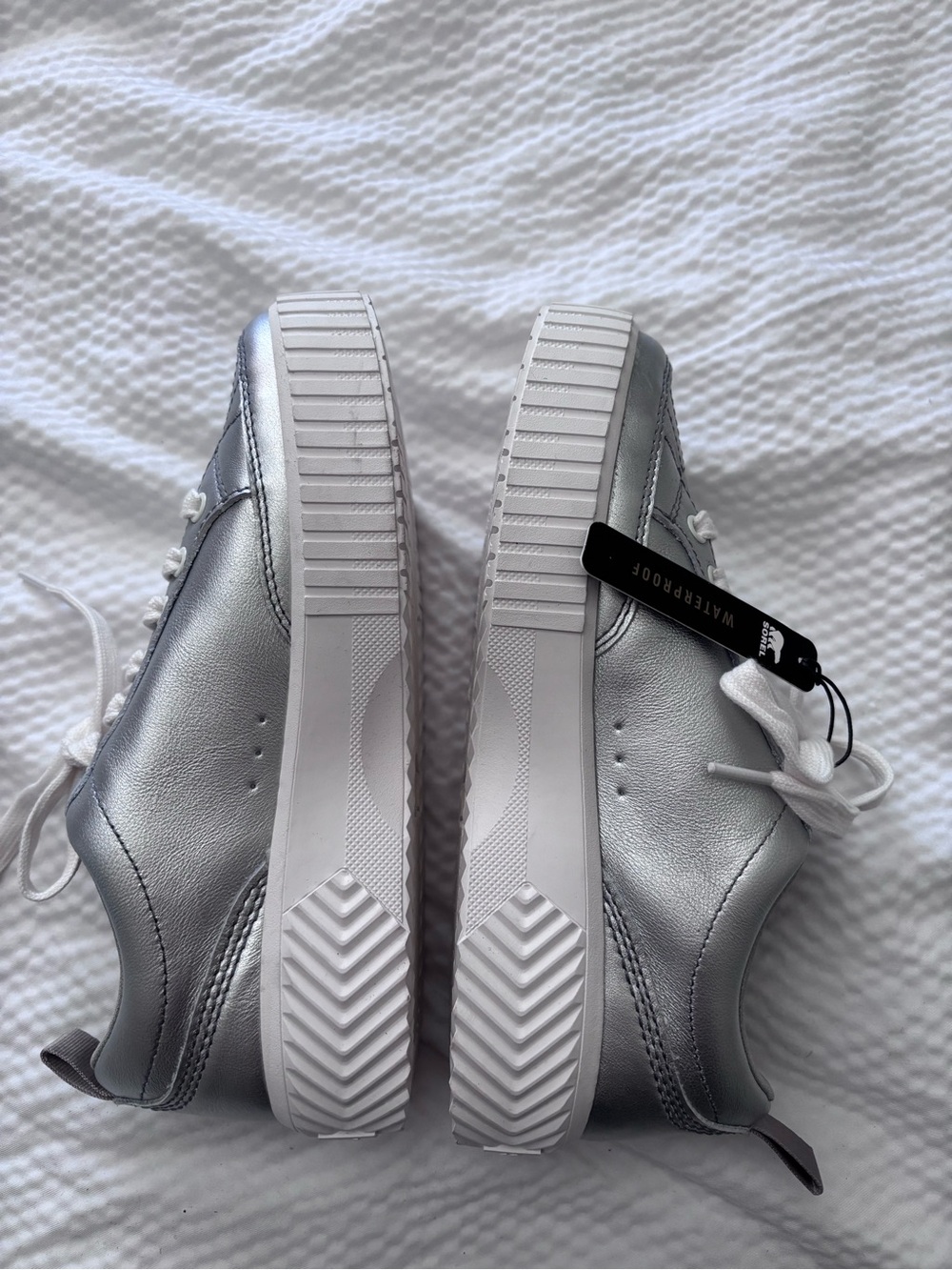Sorel Metallic Platform Waterproof Sneakers - Picture 7 of 11